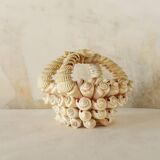 70s Shell Decorative Basket.