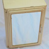 Metal pharmacy cabinet