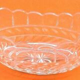 1950s cup / fruit basket in the style of the jonzac model from baccarat