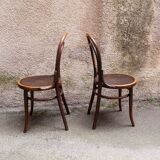 Pair of chairs bistro  Thonet model no. 18