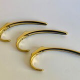 Coat wall hook, set of 3, 1950s