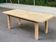 Table à manger de ferme décapée en chêne 1950 - 210cm