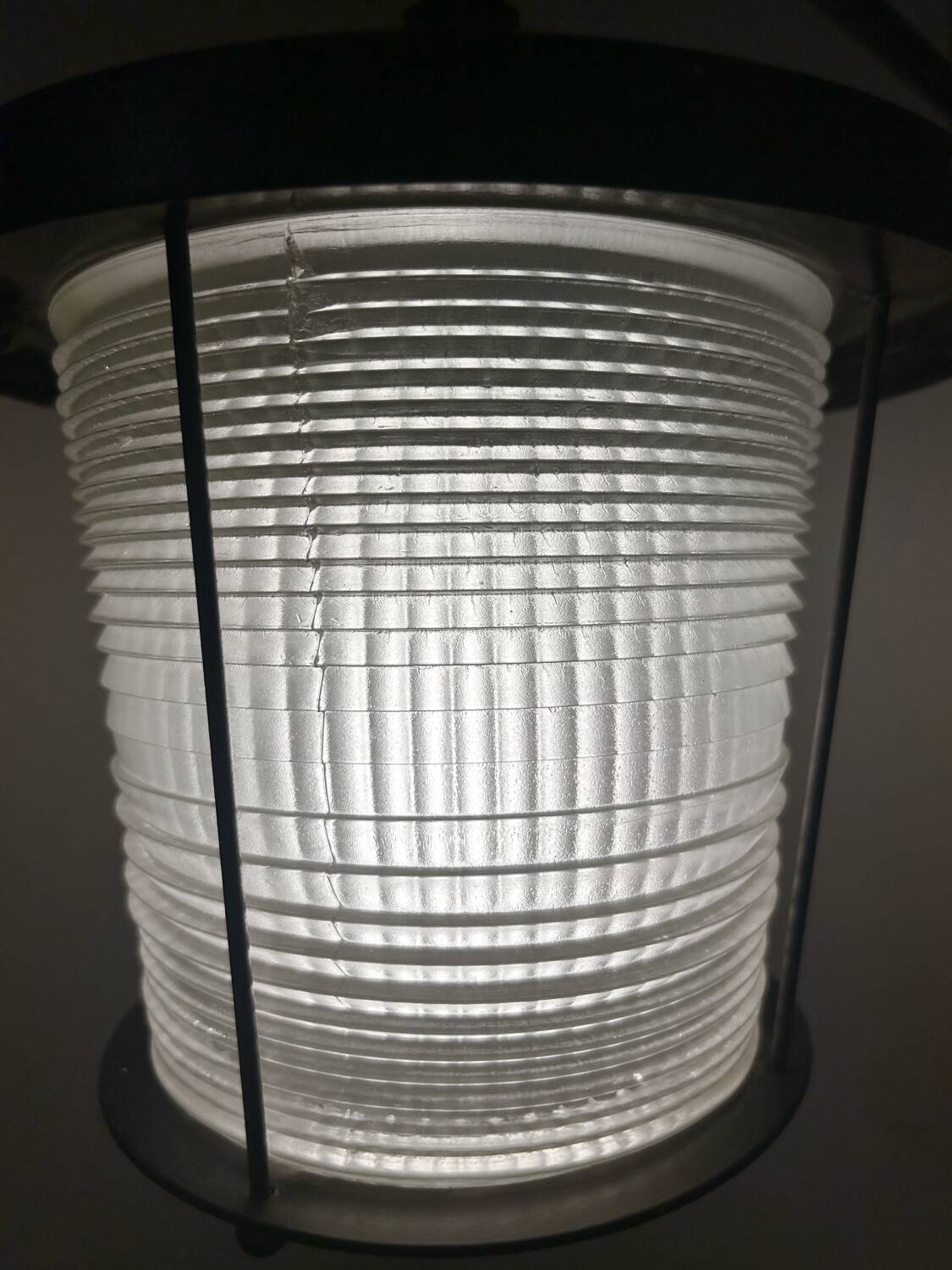 70s holophane garden lantern