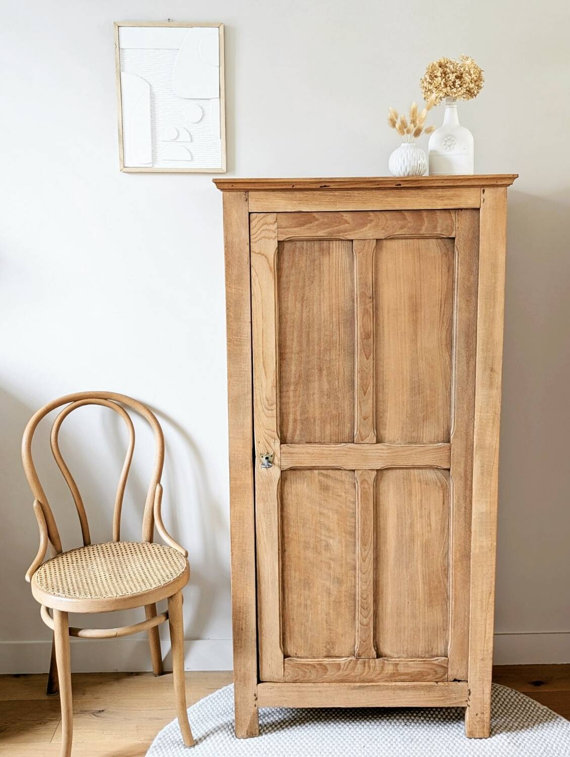 Parisian oak wardrobe