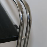 Black and chrome shelf 70/80