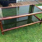 Rattan coffee table