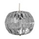 Vintage faceted plexiglass pendant lamp