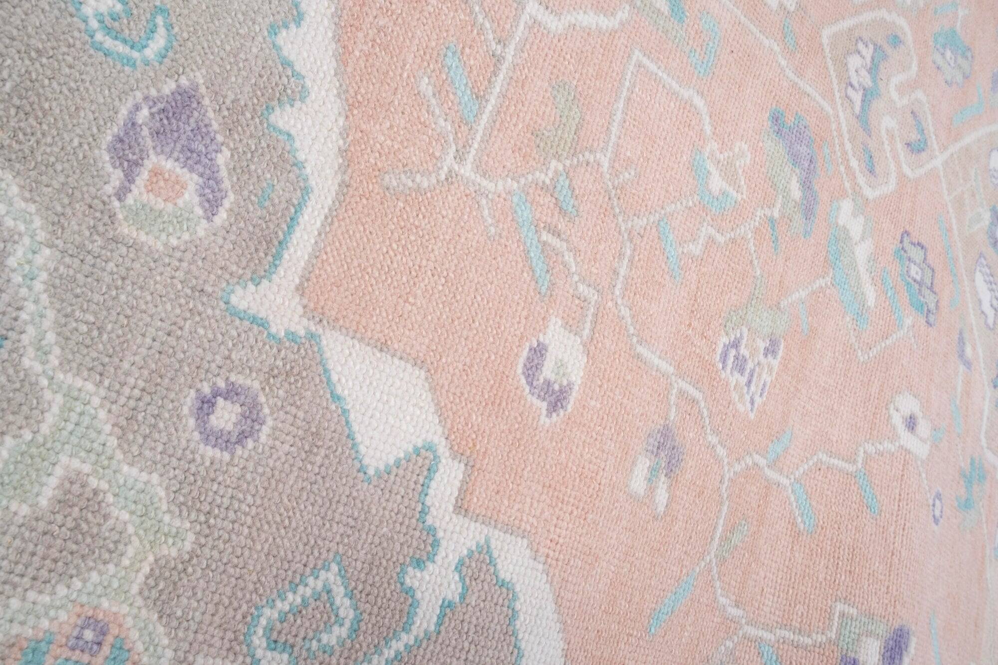 Vintage Turkish Oushak rug 174x302 cm