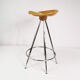 Tabouret de bar « Jamaïque » conçu par Pepe Cortes. Fabriqué par Knoll, Espagne, années 1990
