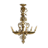 Gilded bronze chandelier from the Napoleon III period