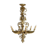 Gilded bronze chandelier from the Napoleon III period