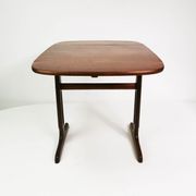Teak & rosewood extendable table, Denmark, 1960s