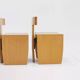 Vintage sculptural dining chairs, set of 5