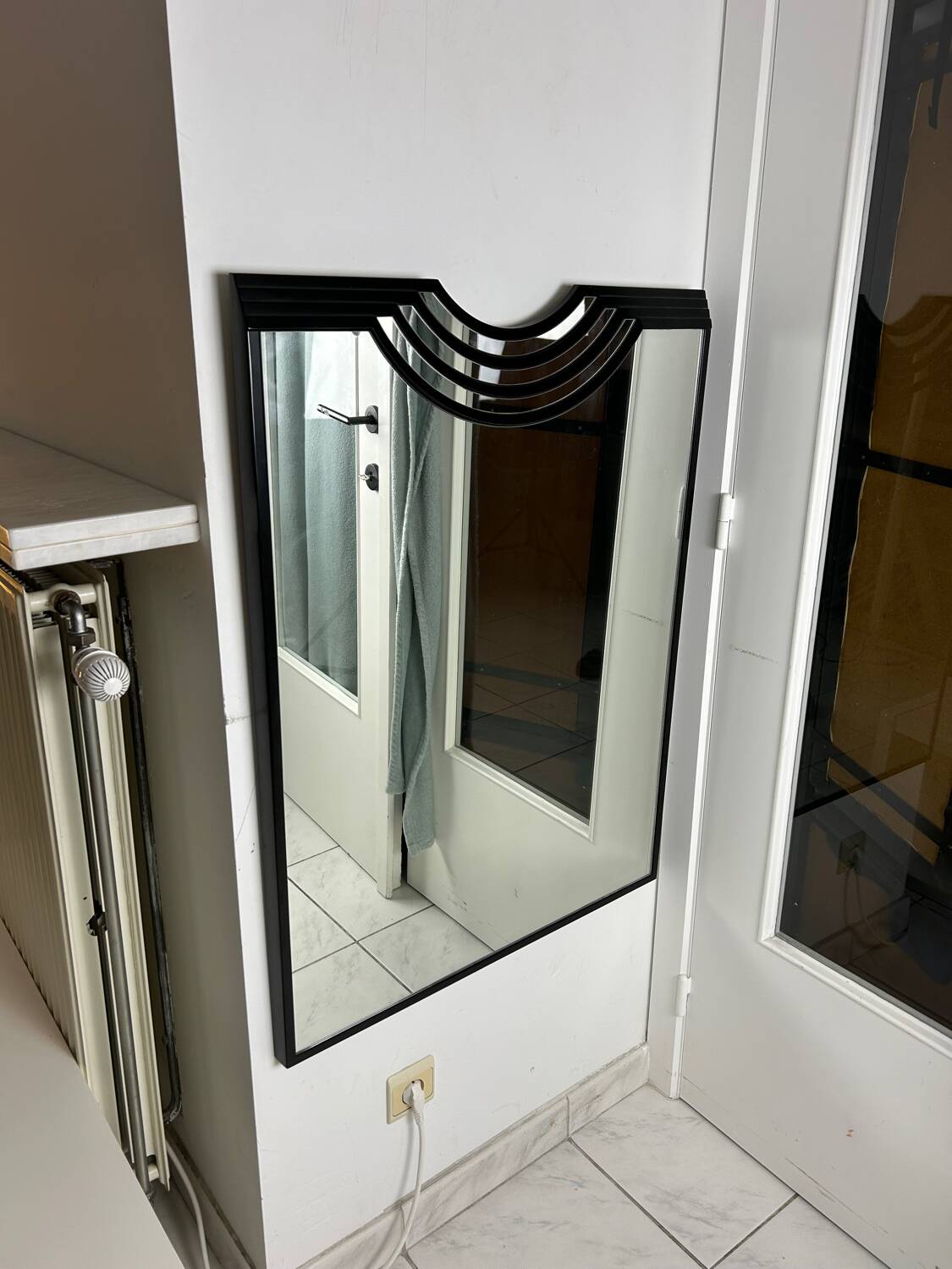 Vintage Deknudt mirror art deco style