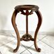 20th century walnut side table