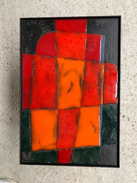 Coffee table ceramic Cloutier France 1970