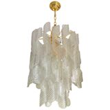 Lustre en verre de murano