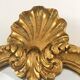 Miroir style Louis XV vintage années 50 48x77cm