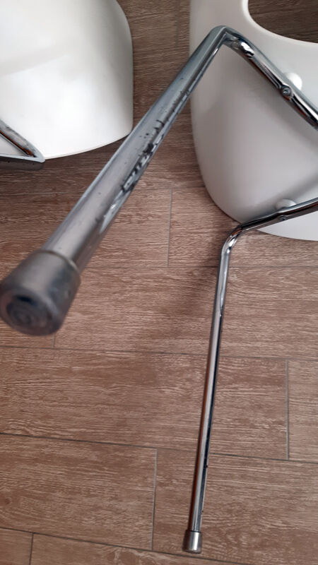 Series of 2 Sintesi chairs, Cantarutti design