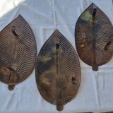 Wall decoration leaves