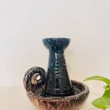 Ceramic candlestick Accolay with handle – 1970
