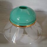 4 Art Deco glass pendant lights