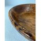 Large plate made of thuya root, Morocco, 1980s, Ø70 cm