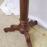 Barbière en acajou XIX eme