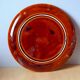 Vintage floral plate, Sarreguemines 1970