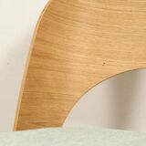 Chaises de salle à manger en chêne naturel, lot de 2/4/6/8, pour salle à manger, restaurants (HoReCa), bureau