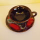 Cup and saucer - Vallauris - 80s