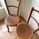 Lot 2 chaises bistrot Thonet en bois