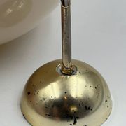 Vintage Globe Chandelier in Glass with Animal Print attributed to Angelo Brotto for Esperia, 1960s