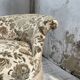 Fauteuil napoléon fleuri XIXème