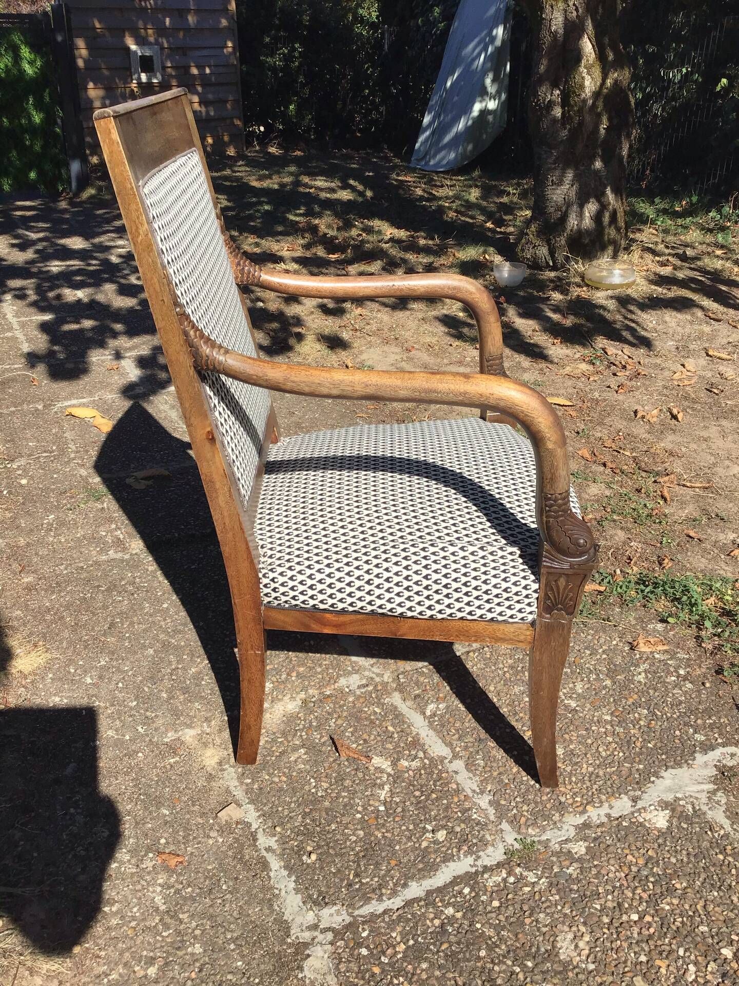 Empire armchair