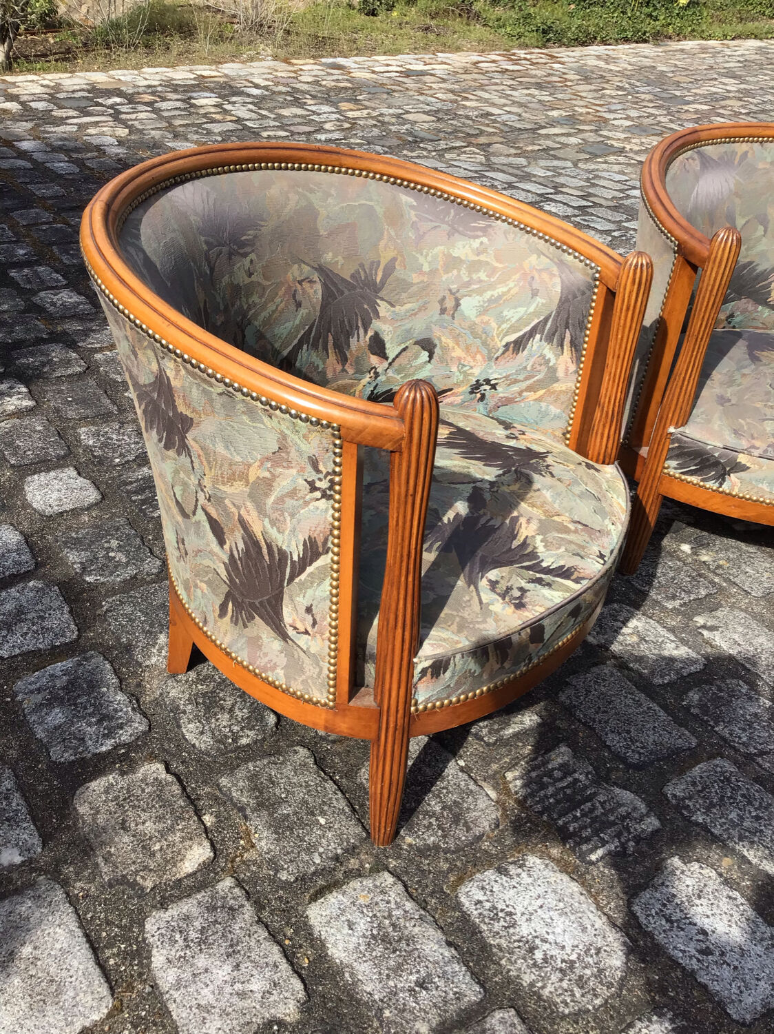 Pair of armchairs