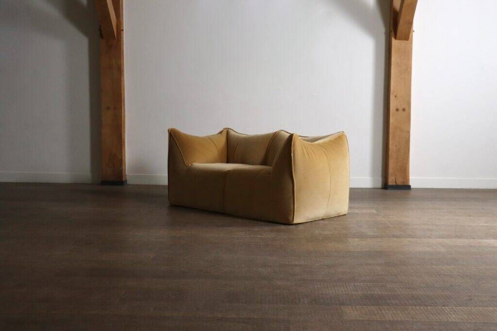 Le Bambole sofa in velvet by Mario Bellini for B&B Italia, 1970s