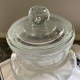 Glass grocery jar
