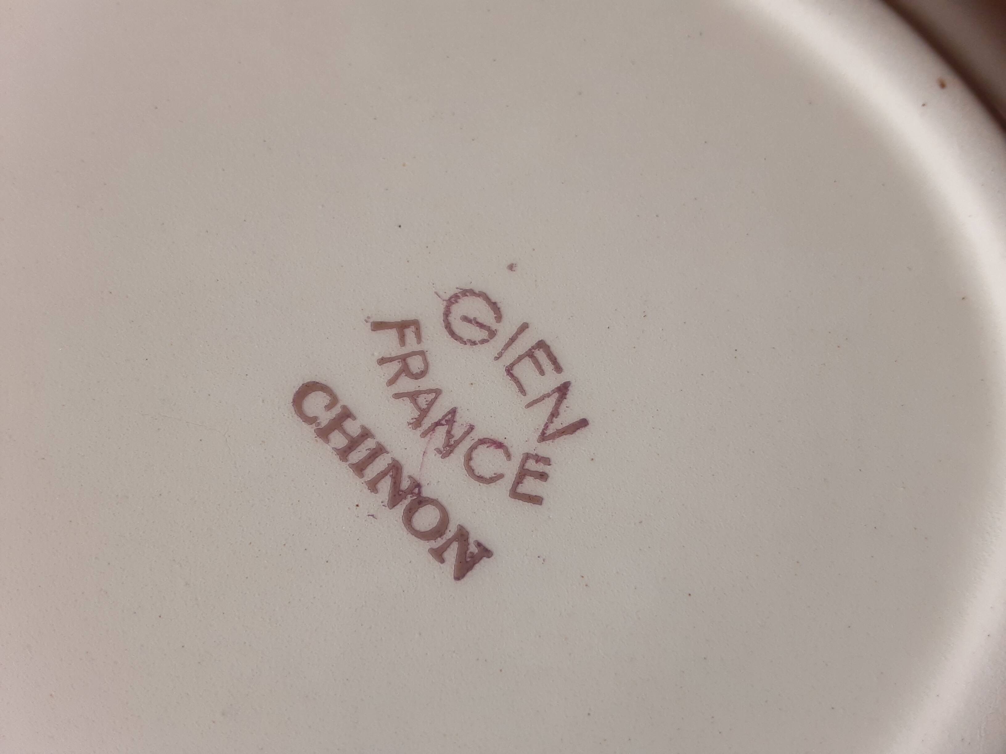 Set of 2 Gien butter dishes