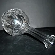Cut crystal wine carafe Saint-Louis model VIC Massenet 1930 H34cm