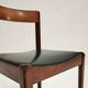 Ensemble de 6 chaises italiennes en palissandre, gessef, 1960