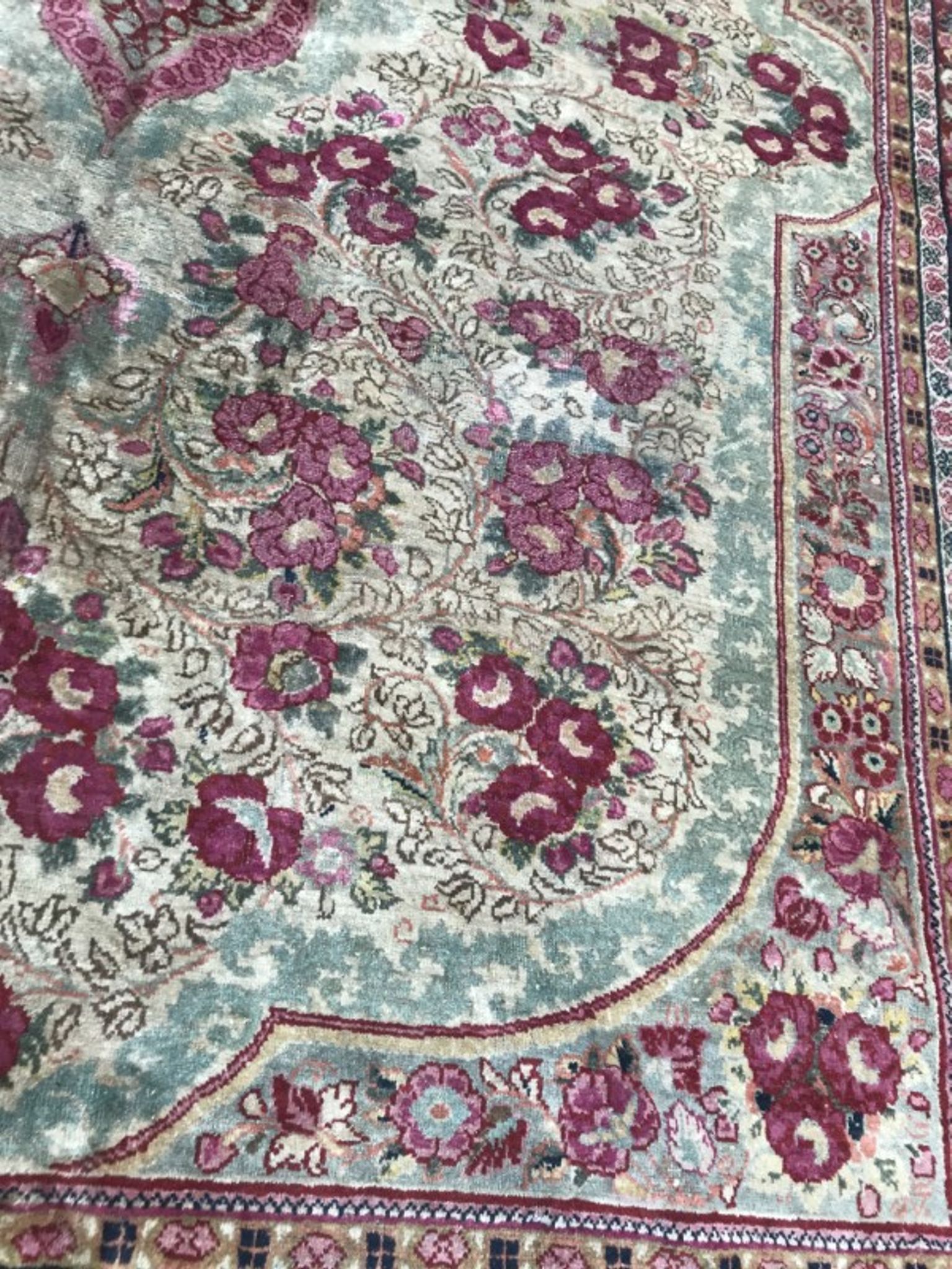 Old Persian rug Mahal handmade 320x420cm