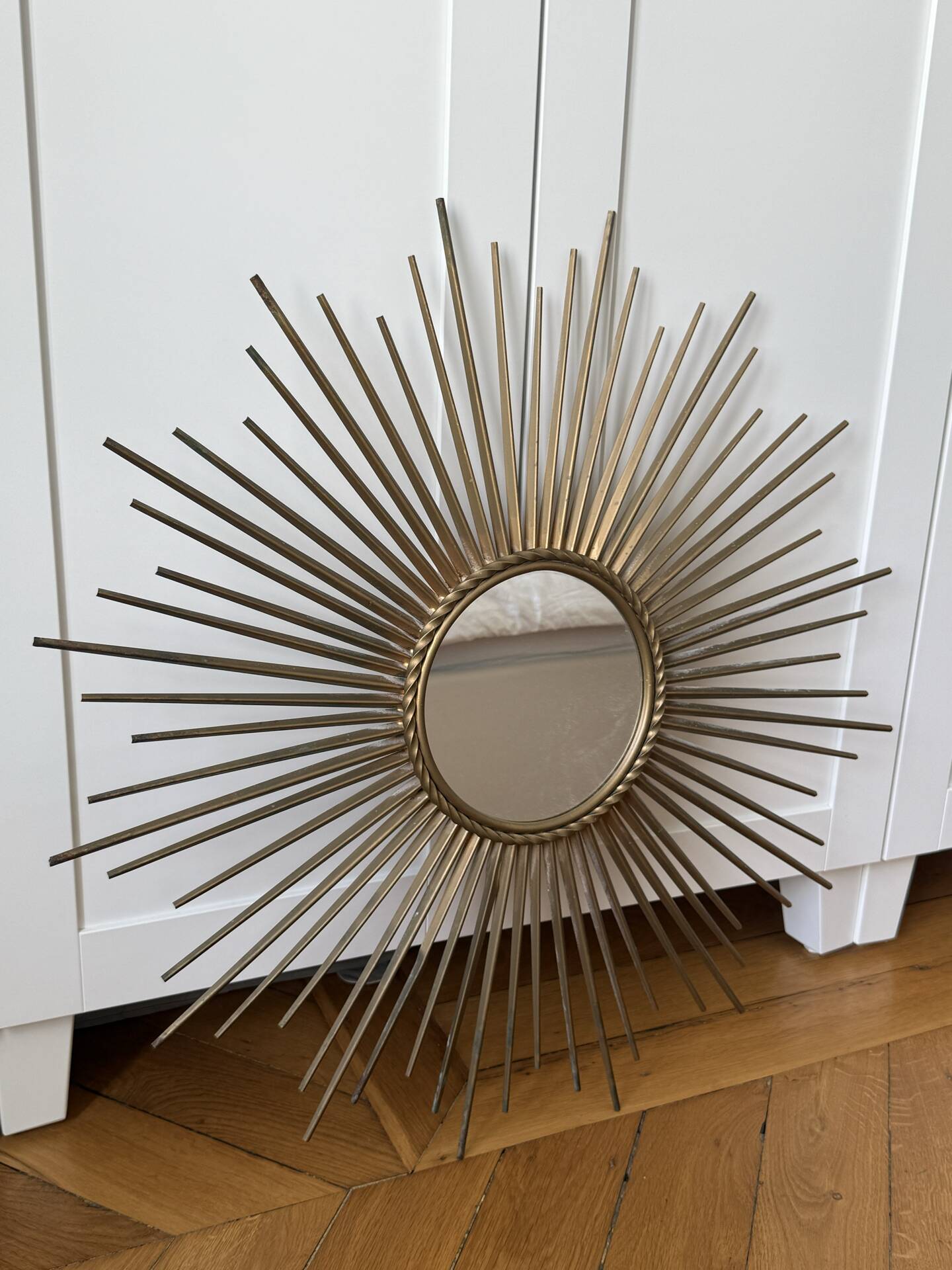 Miroir soleil Chaty Vallauris signé