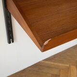 Kai Kristiansen teak wall unit for Feldballes Møbelfabrik