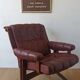 Scandinavian Mid-Century Modern Leather Easy Chair by Ekornes 1970s.