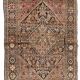 Handmade antique Persian Sarouk Farahan rug 103cm x 161cm 1880s