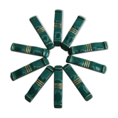 Set of 10 ceramic knife holders