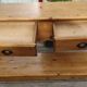 Small drapery table