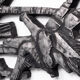 Stoneware Wall Sculpture 1960s