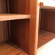 1970s teak bookcase